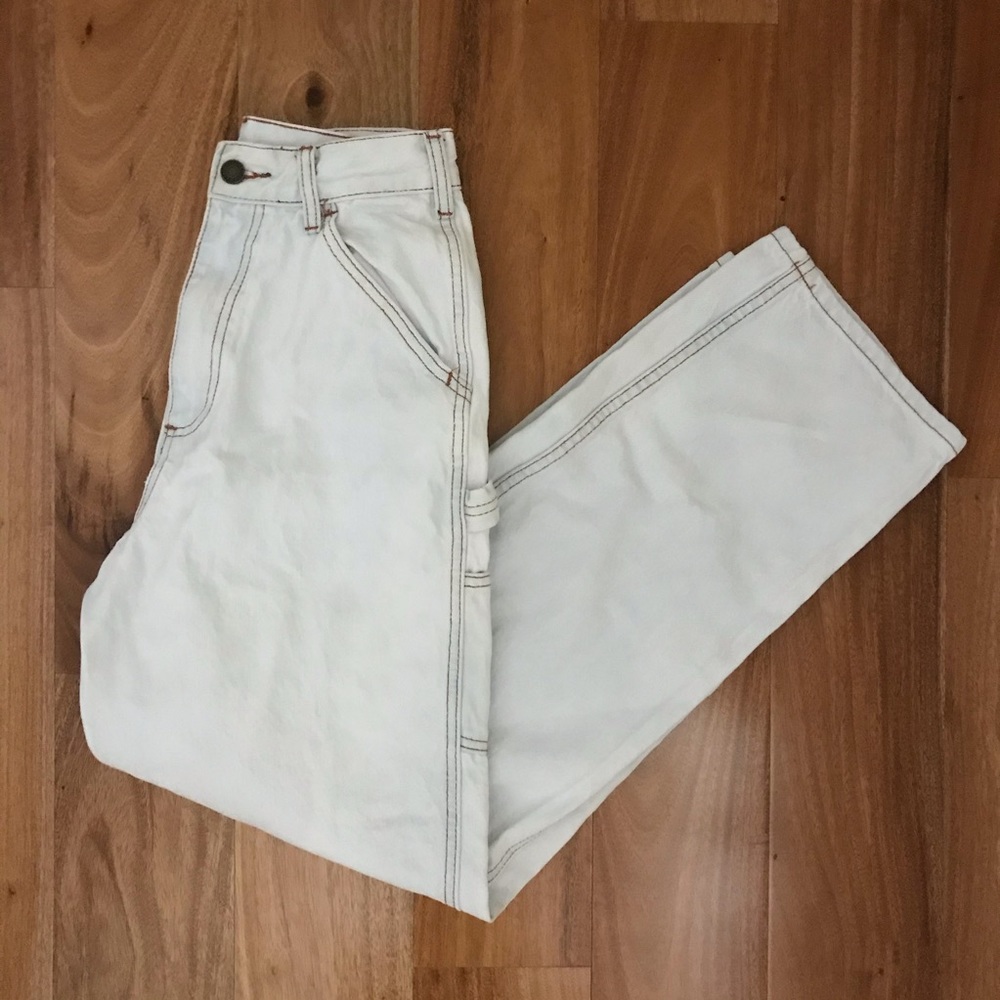 brandy light wash carpenter jeans